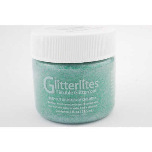 Glitterlites Emerald - Angelus Lederfarbe - 29,5 ml (1 oz.)