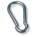 Karabinerhaken Edelstahl 80 mm