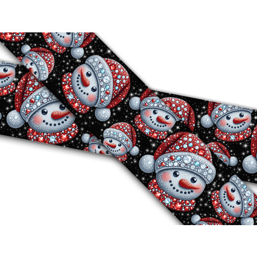 Biothane mit UV Druck 25mm "Jewel Snowmann"