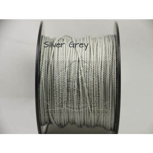 Micro Cord Silver Grey 38m Rolle