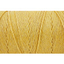 Leinengarn gewachst 0,7 mm Gelb