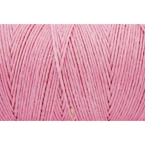 Leinengarn gewachst 0,7 mm Rosa