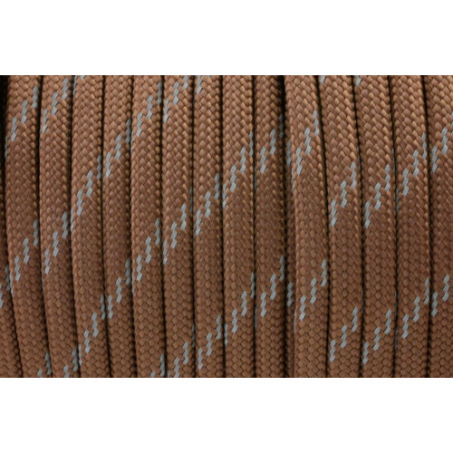Cord  Typ 3 Dark Chocolate Brown reflektierend