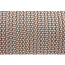 Cord  Typ 3 Dark Chocolate Brown & White Diamond...
