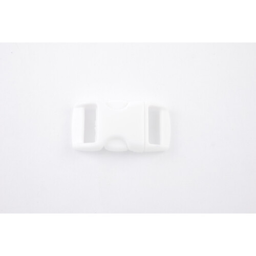 Steckschnalle Weiß 10 mm