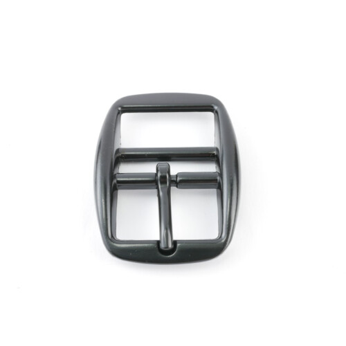 Dornschnalle ZDG Abgerundet Schwarz 25 mm