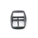 Dornschnalle ZDG Abgerundet Schwarz 25 mm