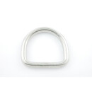 D - Ring Edelstahl V4A 25 mm Premium Dicke 3 mm