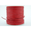 Leder 2mm Rot 25m Rolle