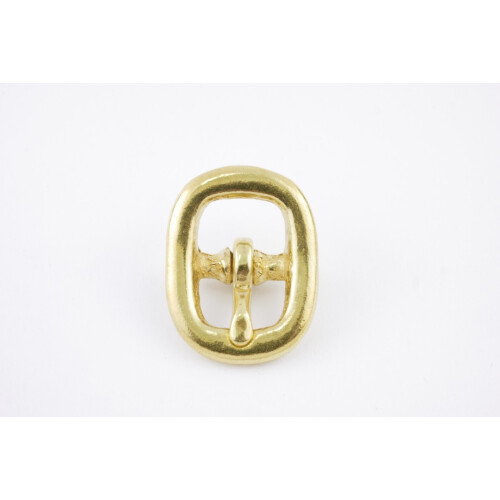 Islandschnalle Messing 12mm