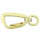 Sicherheitskarabiner Aluminium Goldfarbig RW 16 x 90 mm