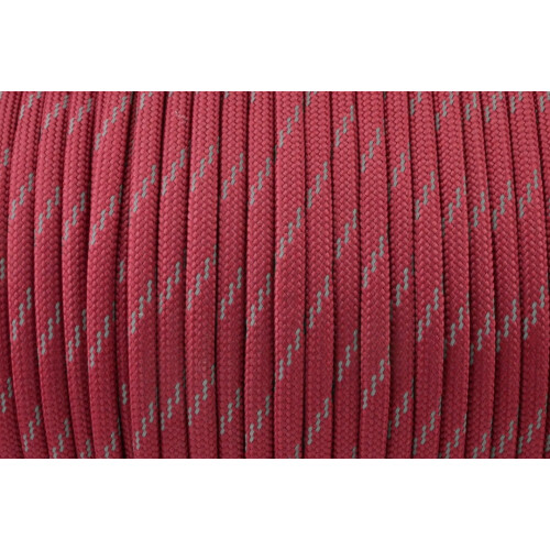 Cord  Typ 3 PES Merlot Red reflektierend