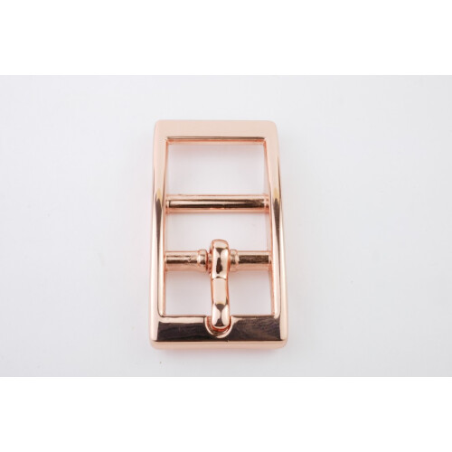 Dornschnalle Doppelsteg ZDG Roségold 20 mm+ Lang