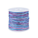 Rolle Baumwollschnur 1mm Hellblau - Lila