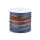 Rolle Baumwollschnur 1mm Blau - Braun