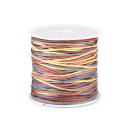 Rolle Baumwollschnur 1mm Beige - Grau