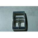 Dornschnalle Doppelsteg ZDG Galaxy Silver 20 mm