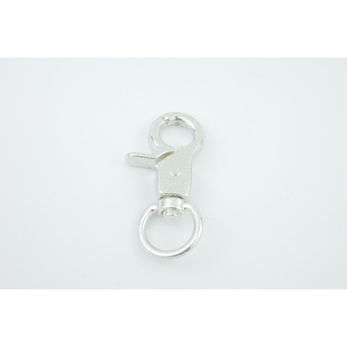 Scherenkarabiner Galaxy Silver 13x45mm