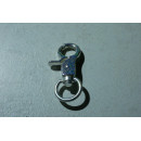 Scherenkarabiner Galaxy Silver 13x45mm