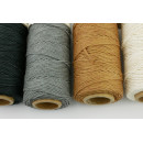 Hanfschnur Hemptique 1mm Grau