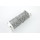 Geflochtenes Metallic-Stickgarn 0,8mm Silberfarben-Schwarz 019