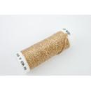 Geflochtenes Metallic-Stickgarn 0,8mm Goldfarben-Bronze 221