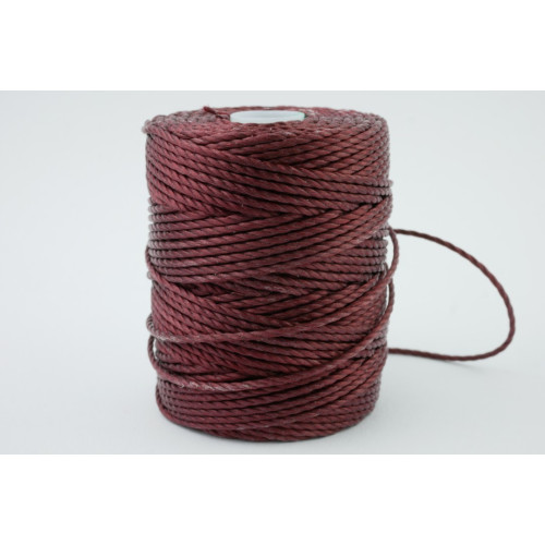 C-Lon Tex 400 Bead Cord 0,9mm Currant 35m Rolle