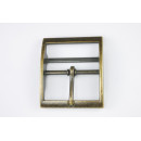 Dornschnalle Doppelsteg ZDG Antik-Messing 50mm