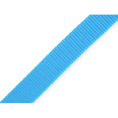 Gurtband 20mm Azzurblau