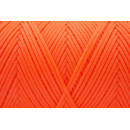 Gewachstes Polyestergarn 0,8 mm Neon Orange