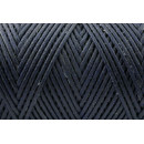 Gewachstes Polyestergarn 0,8 mm Mitternachts Blau