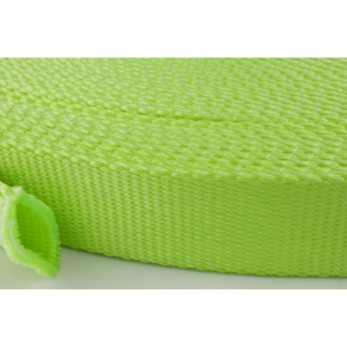 Schlauchgurtband 20mm Limone