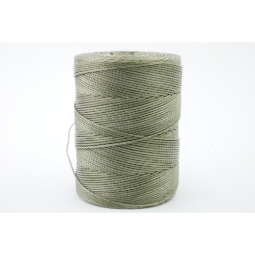 C-Lon Fine Weight Bead Cord 0,4mm Light Olive