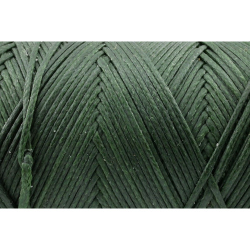 Gewachstes Polyestergarn 1,0 mm Farngrün