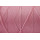Gewachstes Polyestergarn 1,0 mm Blass Rosa