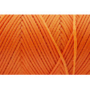 Gewachstes Polyestergarn 0,6 mm Orange