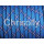 Kletterseil Blau Muster 9,5mm