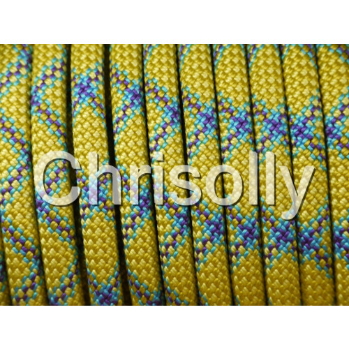 Kletterseil Gelb Lila Blau 8,0mm