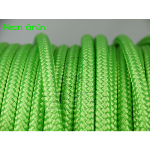 PP0805 Polypropylen 8mm mit Kern Neon Grün