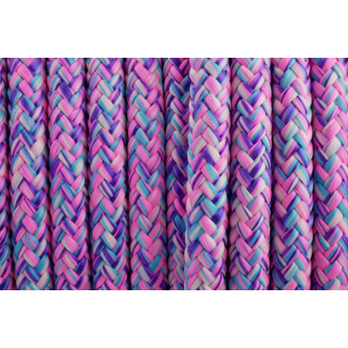 PP0815 Polypropylen 8mm mit Kern Rosa-Blau Camo Neuer Farbton!