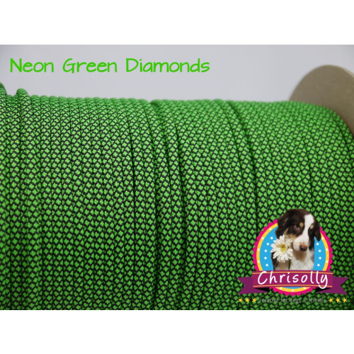 US - Cord  Typ 3 Neon Green Diamond
