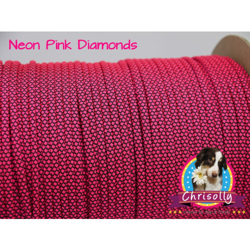 US - Cord  Typ 3 Neon Pink Diamond