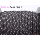 US - Cord  Typ 3 Black & Rosa Pink X