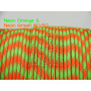 US - Cord  Typ 3 Neon Orange & Neon Green 50/50