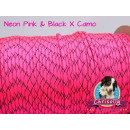 US - Cord  Typ 3 Neon Pink & Black X Camo