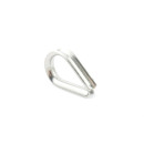 Kauschen Niro Edelstahl  3 mm