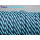 PPH0834 PP-Hohlseil 8mm Türkis - Blau Streifen