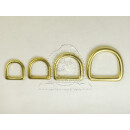 D - Ring Messing massiv 25 mm