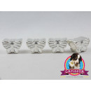 GPMS0112 Schmetterling Silberfarbig