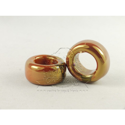 GPKM041 Goldfarbig Ring Rund